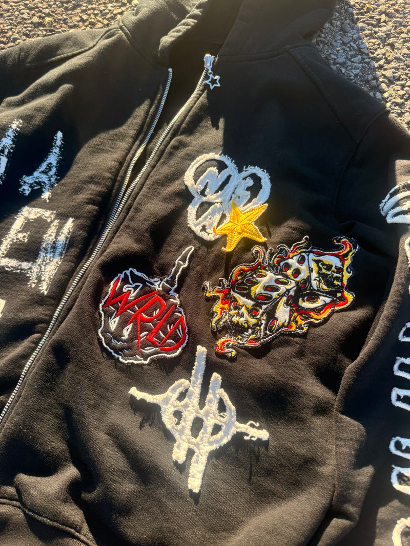 FUCK THE WRLD HOODIE