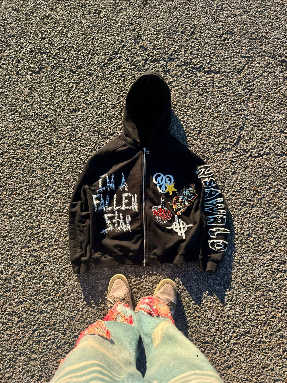 FUCK THE WRLD HOODIE