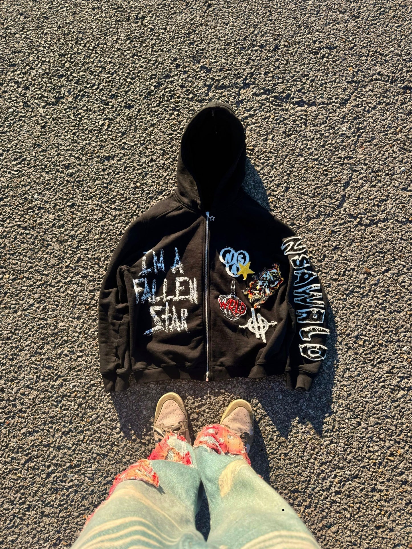 FUCK THE WRLD HOODIE