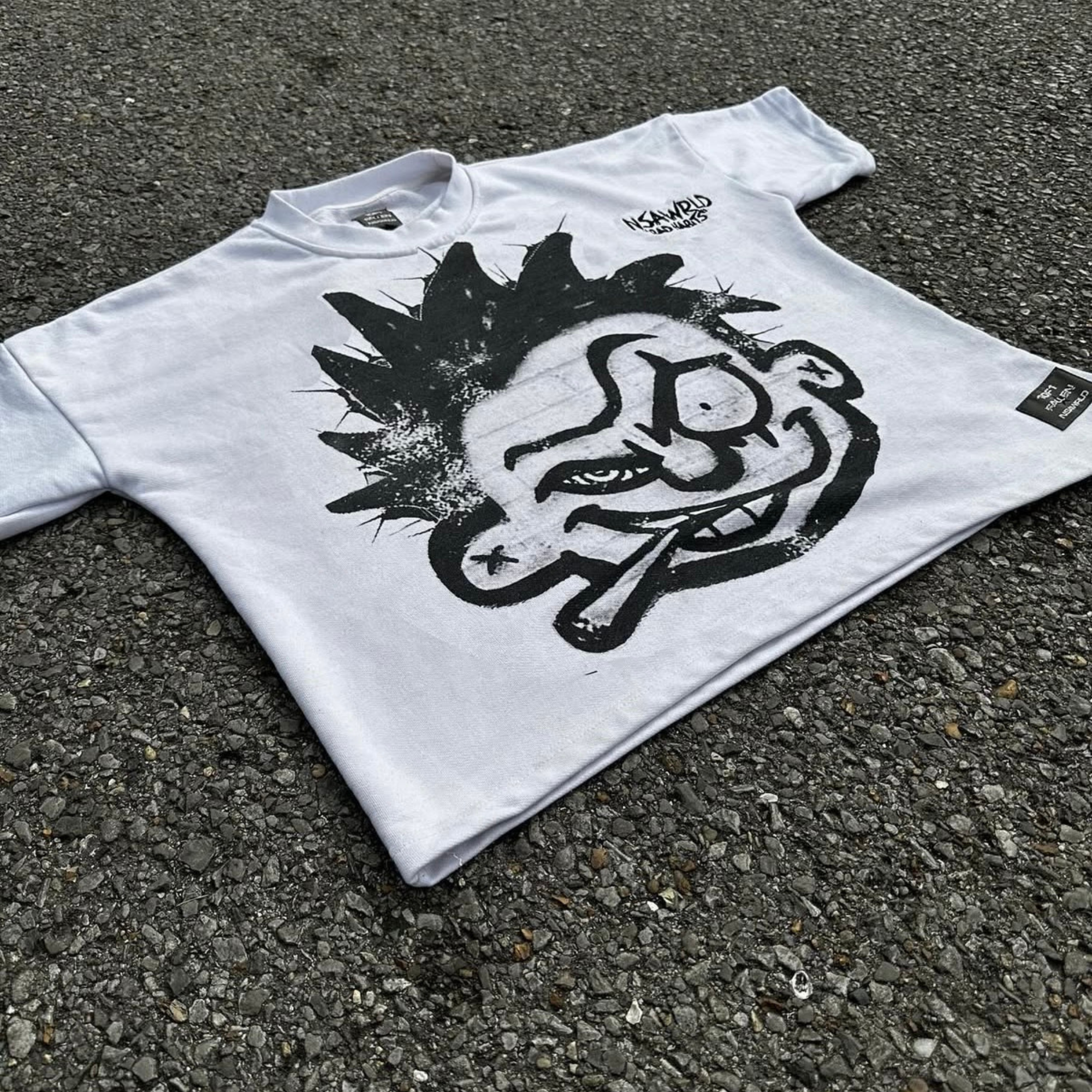 “BAD HABITS” Oversized Tee