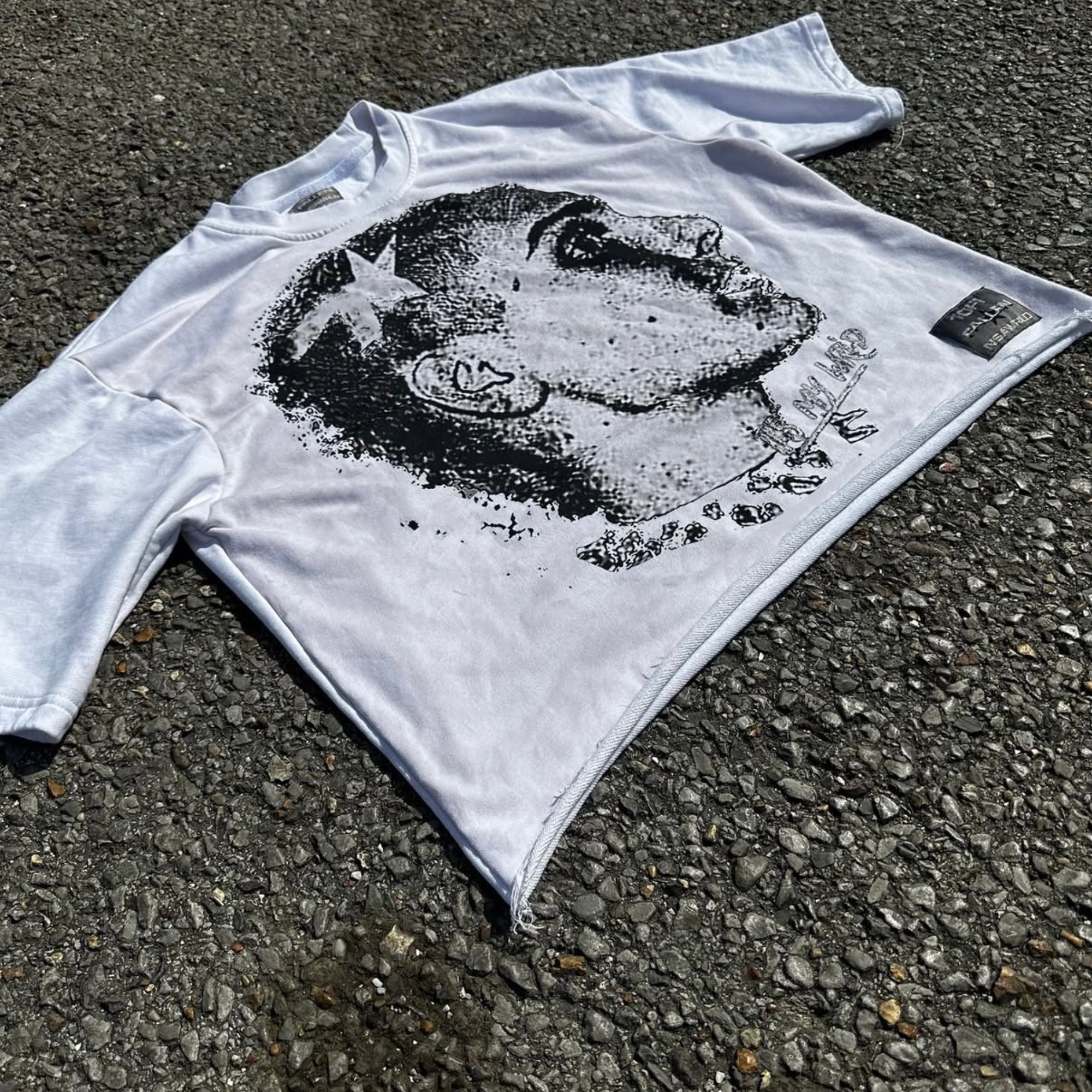 “ONE OF ONE WHITE” Oversized Tee