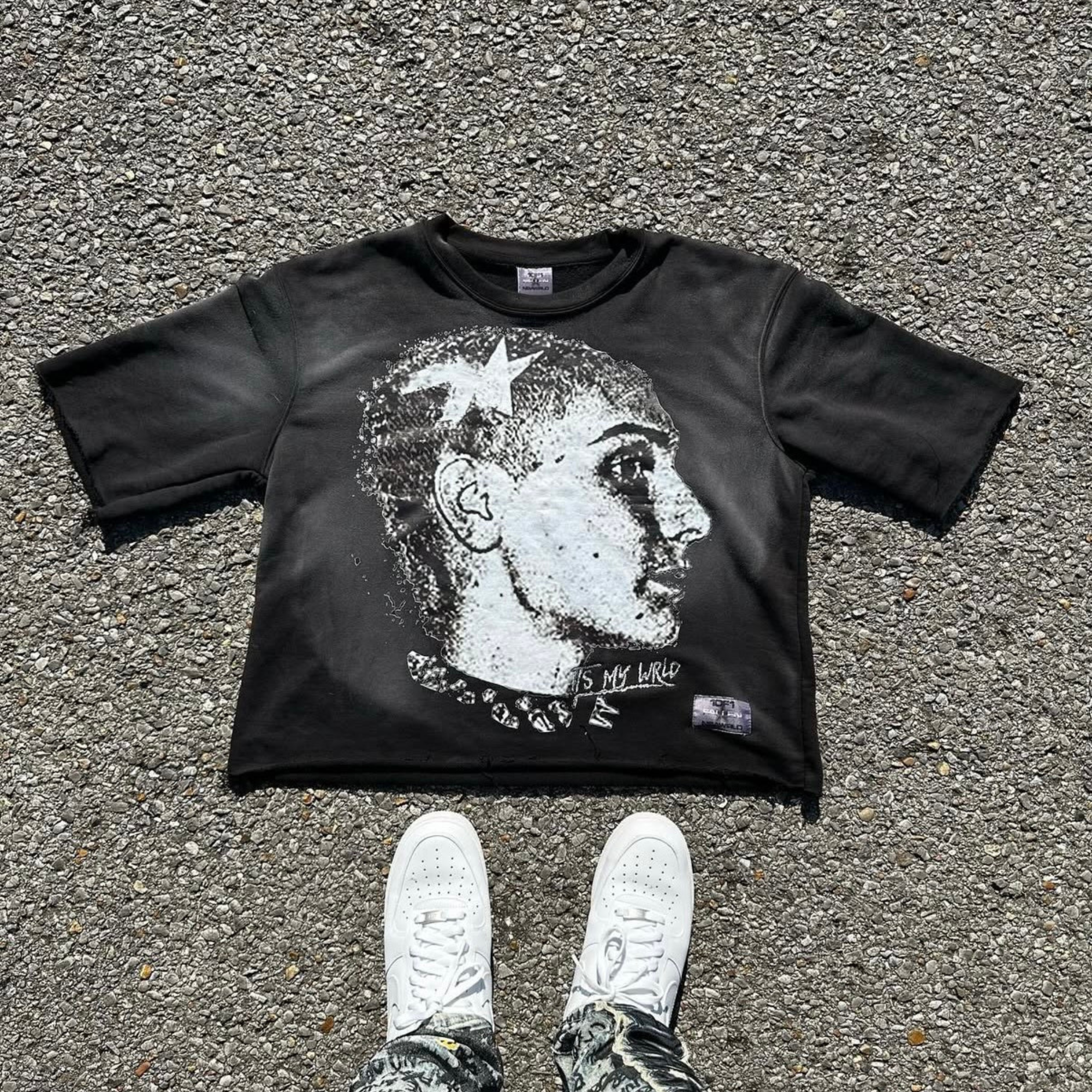 “ONE OF ONE” Oversized Tee Black