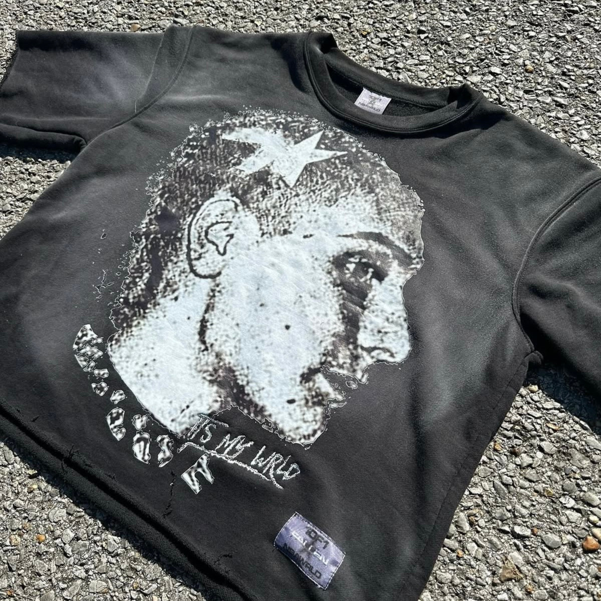 “ONE OF ONE” Oversized Tee Black