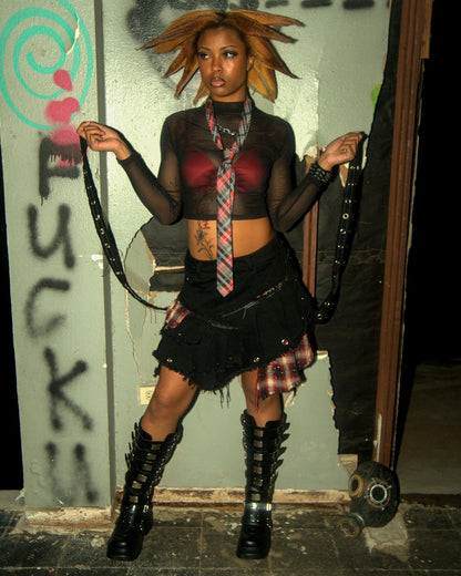 Vengeance Denim Skirt