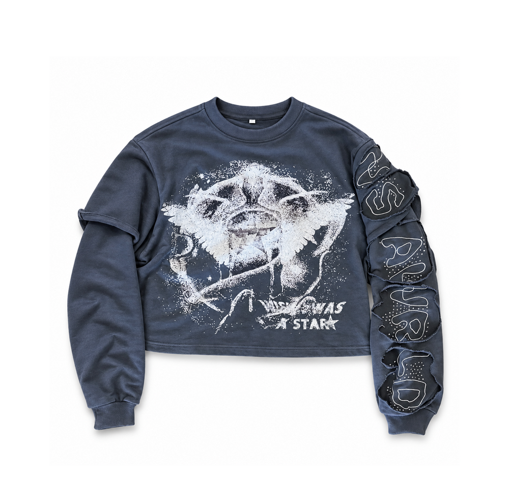 "Wish I Was A Star" Thermal Long sleeve